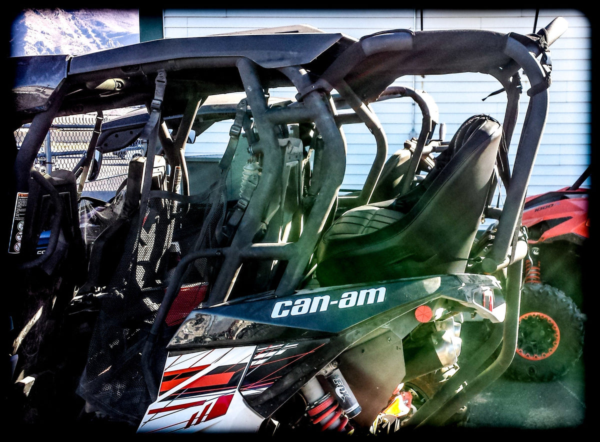 Maverick Max Backseat and Roll Cage - Extra Seating + Enhanced Safety (2014-2018)