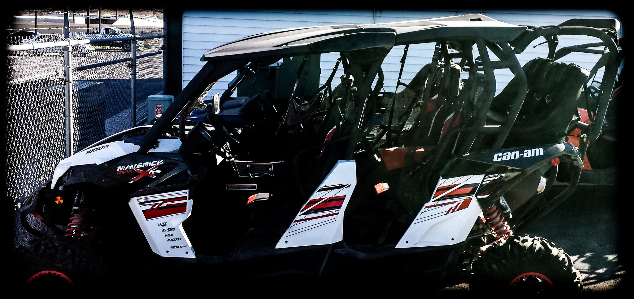 Photo of Maverick Max Backseat and Roll Cage (2014-2018) by UTV Mountain Accessories - Premium Backseat and Roll Cage for UTVs / Side by Sides