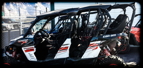 Photo of Maverick Max Backseat and Roll Cage (2014-2018) by UTV Mountain Accessories - Premium Backseat and Roll Cage for UTVs / Side by Sides