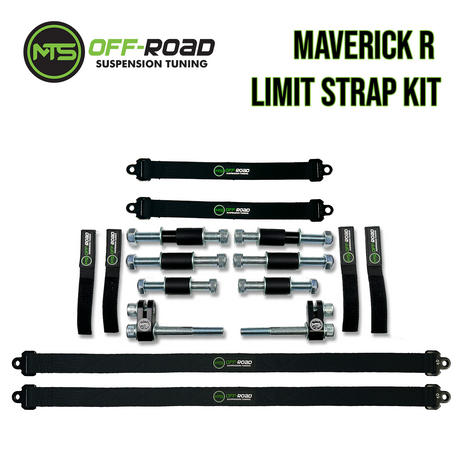 Photo of Maverick R Limit Strap Kit by MTS Off-Road - Premium Limit Strap Kit for UTVs / Side by Sides