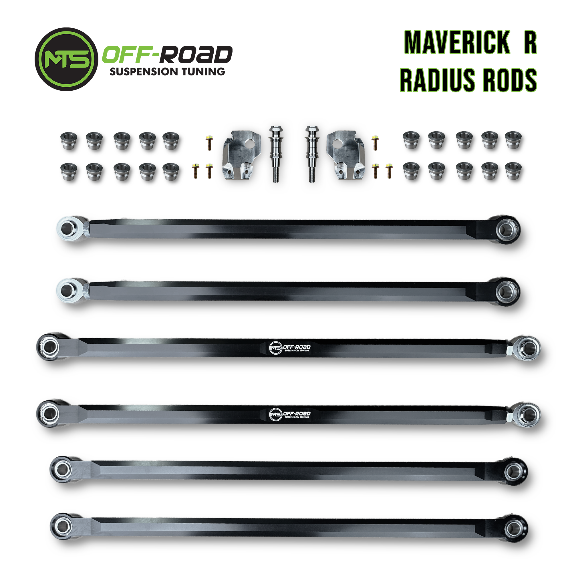 Photo of MTS Off-Road Can-Am Maverick R Radius Rods by MTS Off-Road - Premium Radius Rods for UTVs / Side by Sides