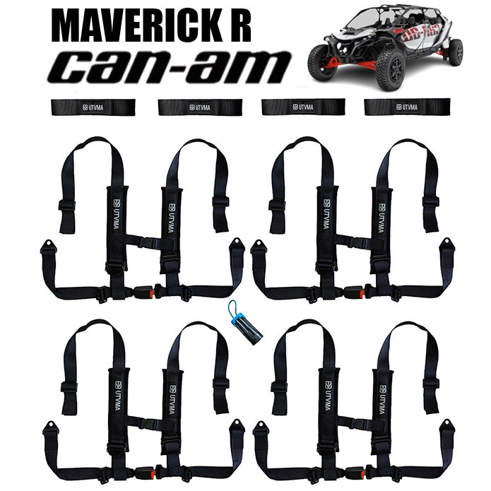 Photo of Maverick R Harness Kit (2024-2025) by UTV Mountain Accessories - Premium for UTVs / Side by Sides