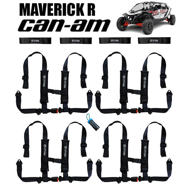 Photo of Maverick R Harness Kit (2024-2025) by UTV Mountain Accessories - Premium for UTVs / Side by Sides