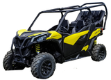 Photo of Maverick Trail Backseat and Roll Cage kits (2018-2025) by UTV Mountain Accessories - Premium Roll Cages for UTVs / Side by Sides