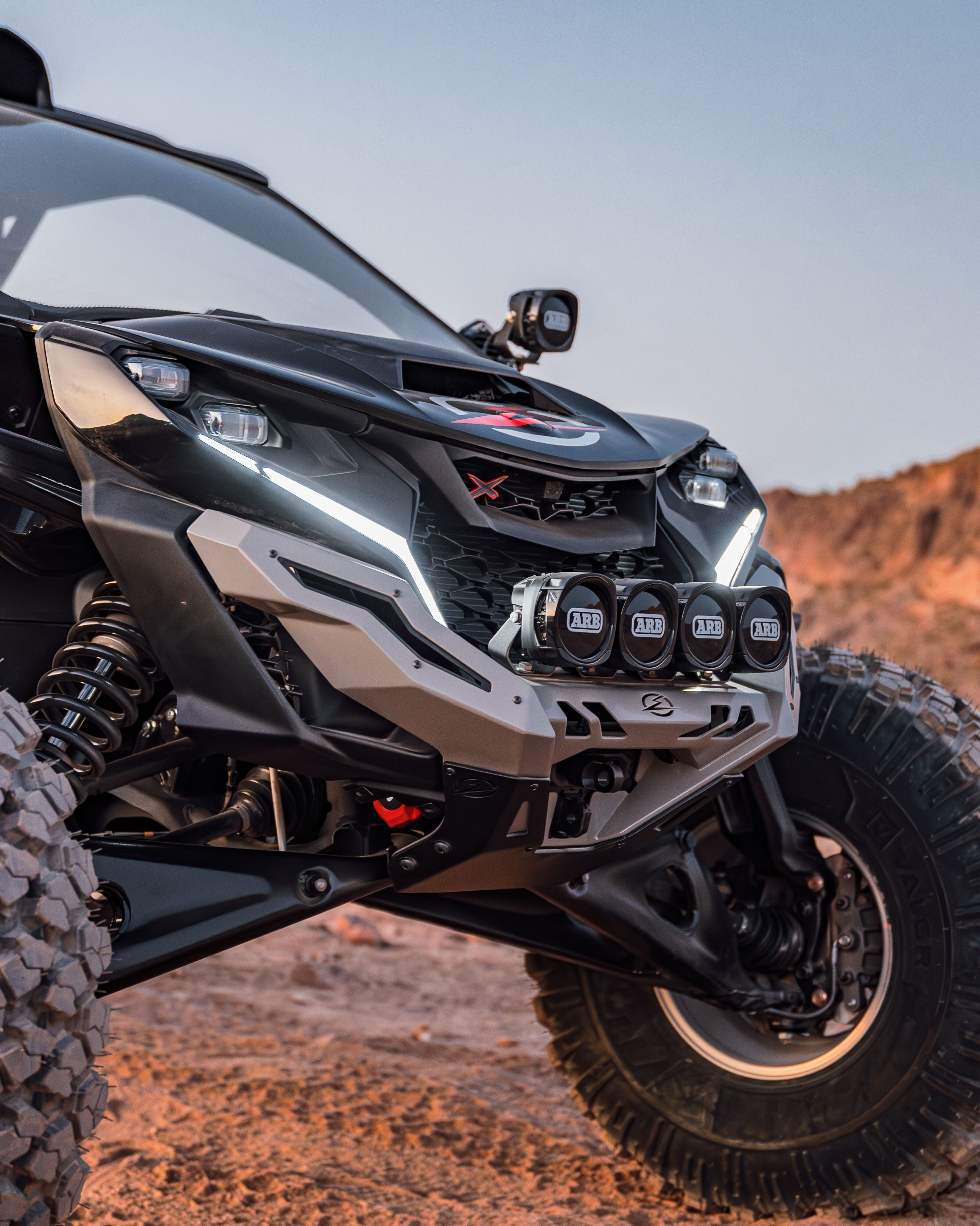 Photo of 2024 to Current Maverick R Volt Front Winch Bumper by Elektric Offroad - Premium for UTVs / Side by Sides