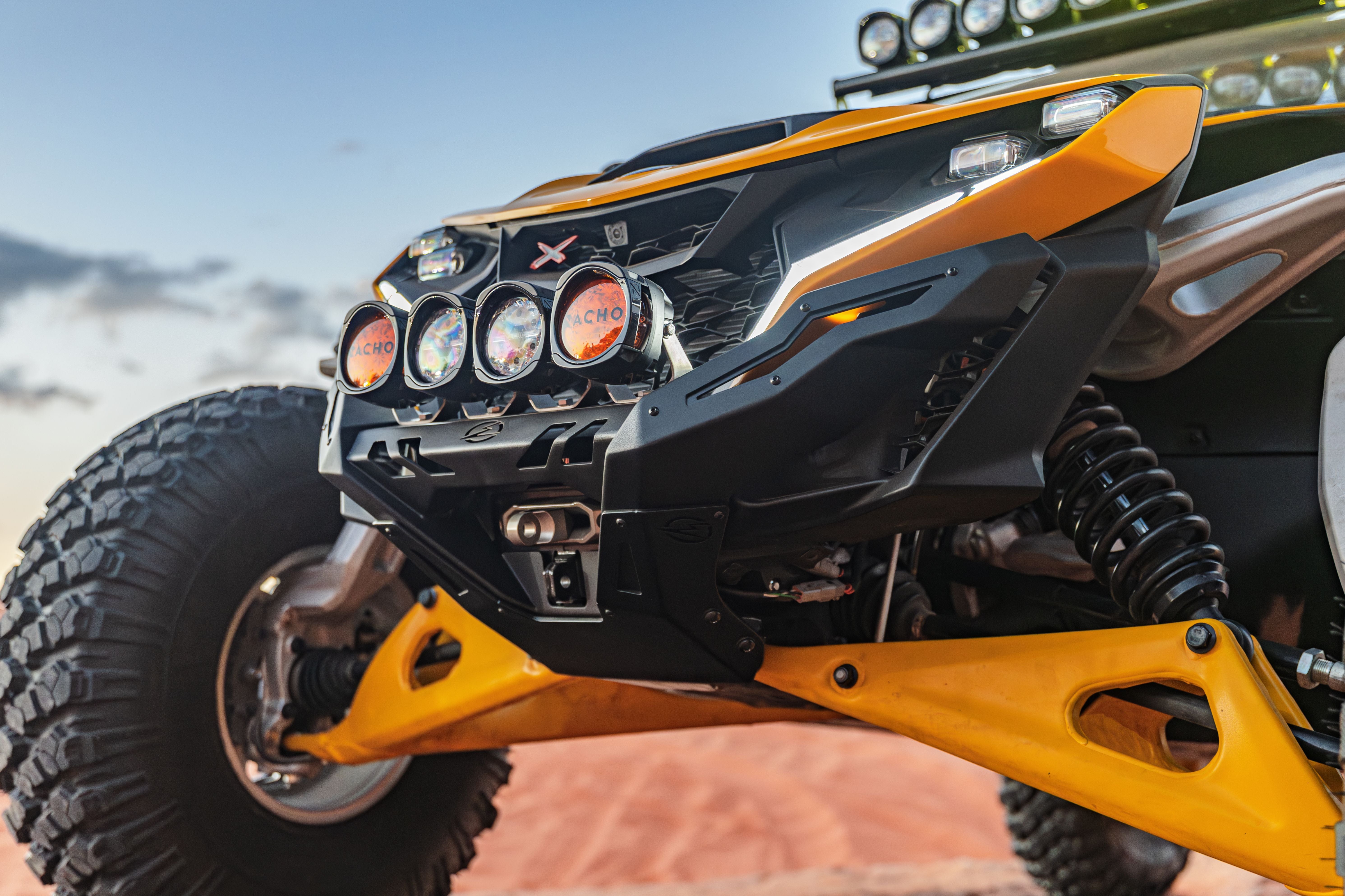 Photo of 2024 to Current Maverick R Volt Front Winch Bumper by Elektric Offroad - Premium for UTVs / Side by Sides