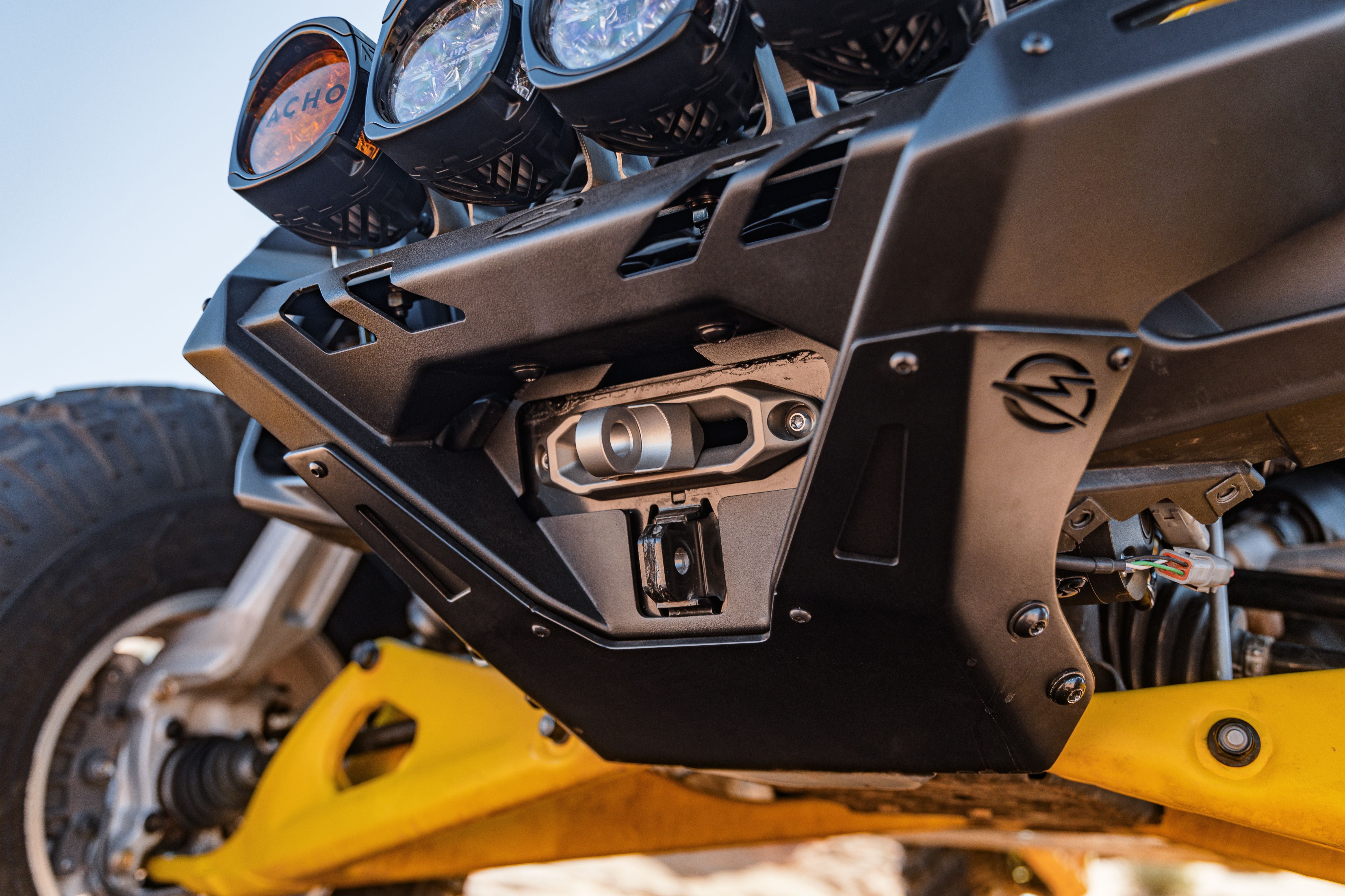 Photo of 2024 to Current Maverick R Volt Front Winch Bumper by Elektric Offroad - Premium for UTVs / Side by Sides