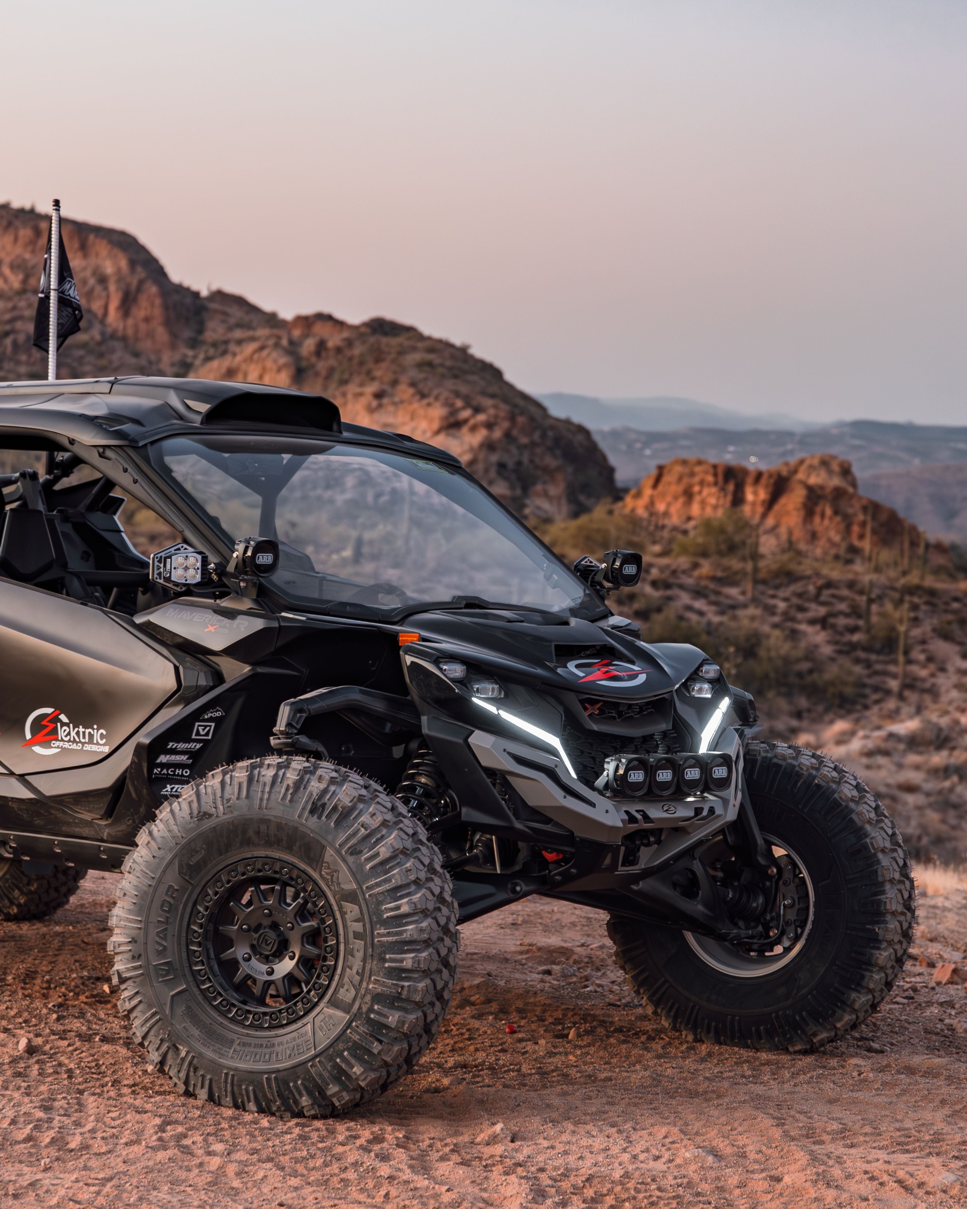 Photo of 2024 to Current Maverick R Volt Front Winch Bumper by Elektric Offroad - Premium for UTVs / Side by Sides