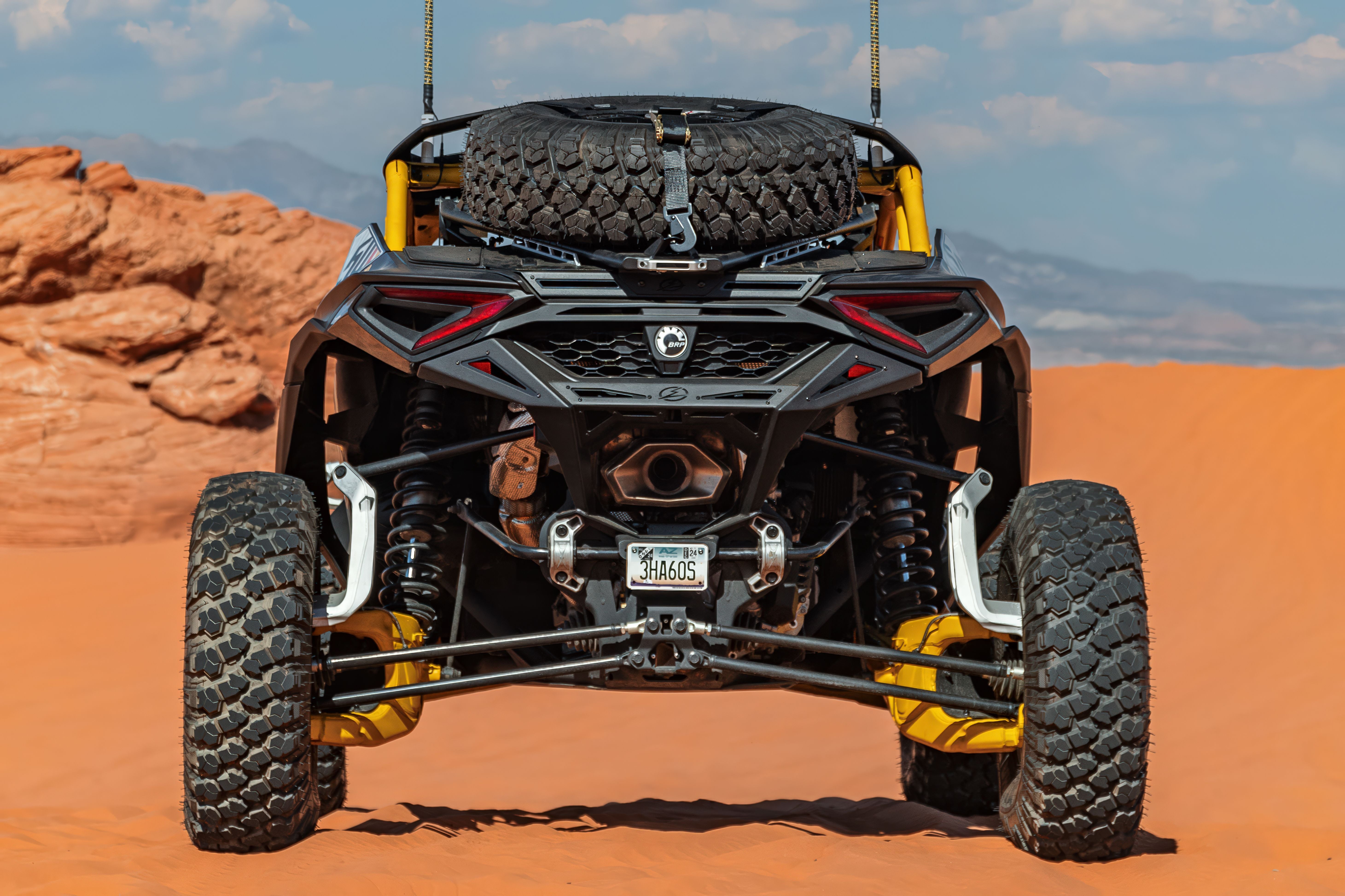 Photo of 2024 to Current Can-Am Maverick R Rear Volt Bumper (2 Door Only) by Elektric Offroad - Premium for UTVs / Side by Sides