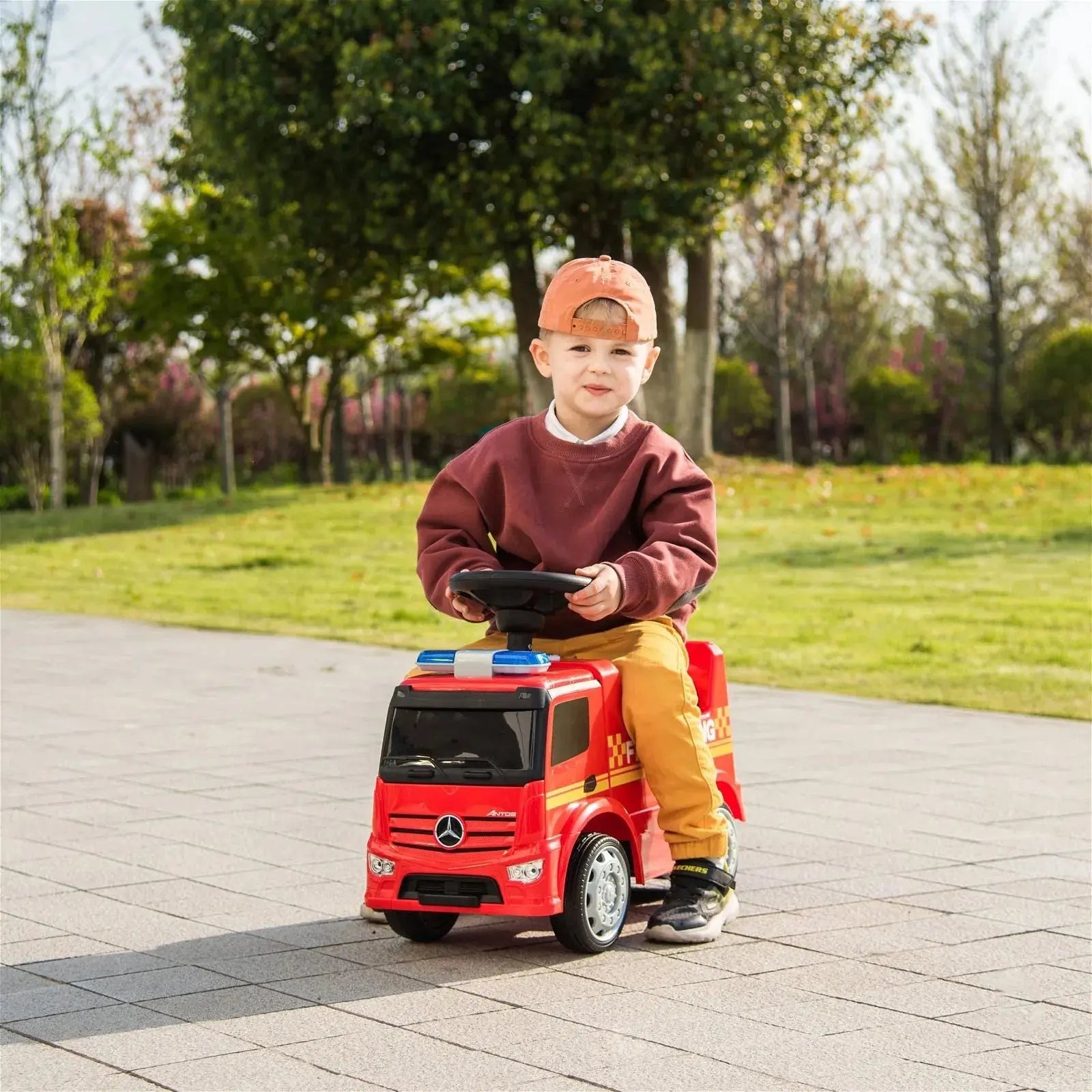 Photo of Mercedes Antos Kids' Foot to Floor Ride-On by Freddo Toys - Premium Toys for UTVs / Side by Sides