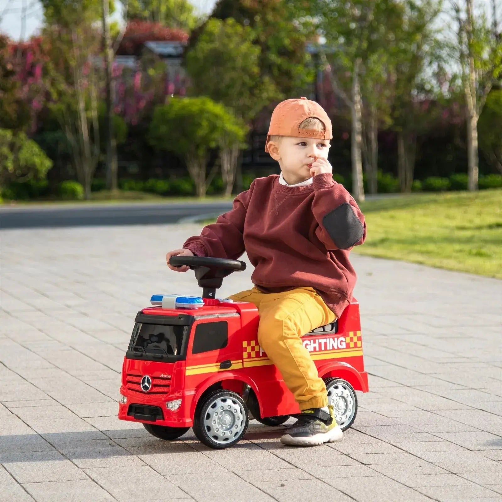 Photo of Mercedes Antos Kids' Foot to Floor Ride-On by Freddo Toys - Premium Toys for UTVs / Side by Sides