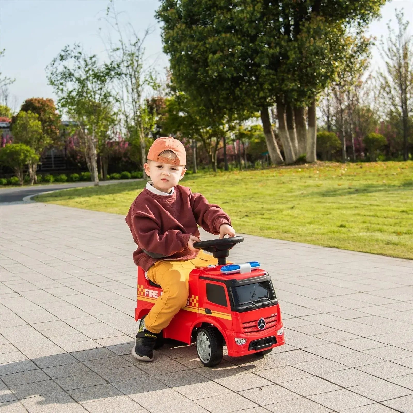 Photo of Mercedes Antos Kids' Foot to Floor Ride-On by Freddo Toys - Premium Toys for UTVs / Side by Sides