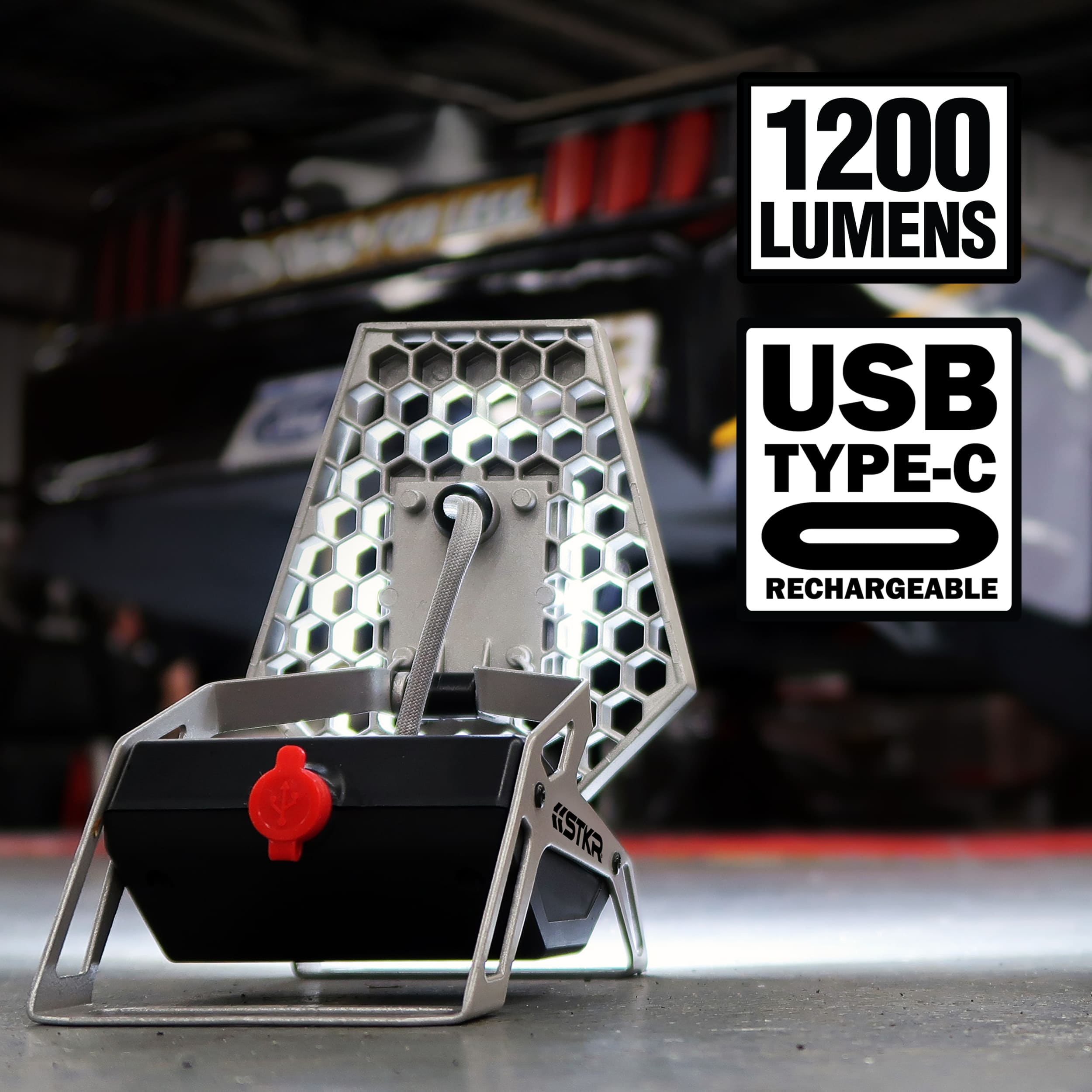 Photo of Mobile Task Light - 1200 Lumen Flood Light by STKR Concepts - Premium Light Pods for UTVs / Side by Sides