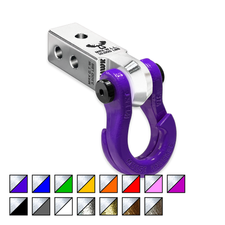 Photo of Jowl™ 3/4 Split Shackle™ and Mohawk 2.0 Receiver Combo by Forward Notion, LLC - Premium Recovery Gear for UTVs / Side by Sides