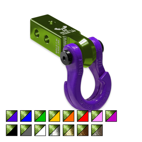 Photo of Jowl™ 3/4 Split Shackle™ and Mohawk 2.0 Receiver Combo by Forward Notion, LLC - Premium Recovery Gear for UTVs / Side by Sides