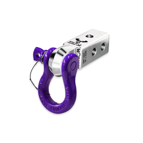 Photo of B'oh 3/4 Spin Pin Shackle and Mohawk 2.0 Receiver Combo by Forward Notion, LLC - Premium Recovery Gear for UTVs / Side by Sides