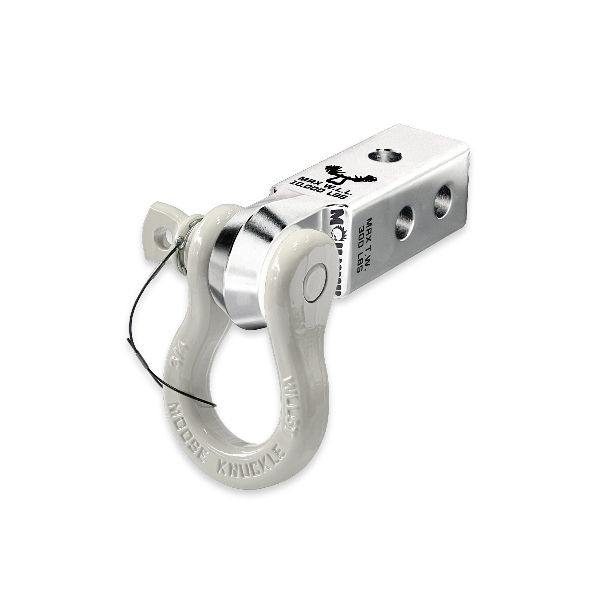 Photo of B'oh 3/4 Spin Pin Shackle and Mohawk 2.0 Receiver Combo by Forward Notion, LLC - Premium Recovery Gear for UTVs / Side by Sides