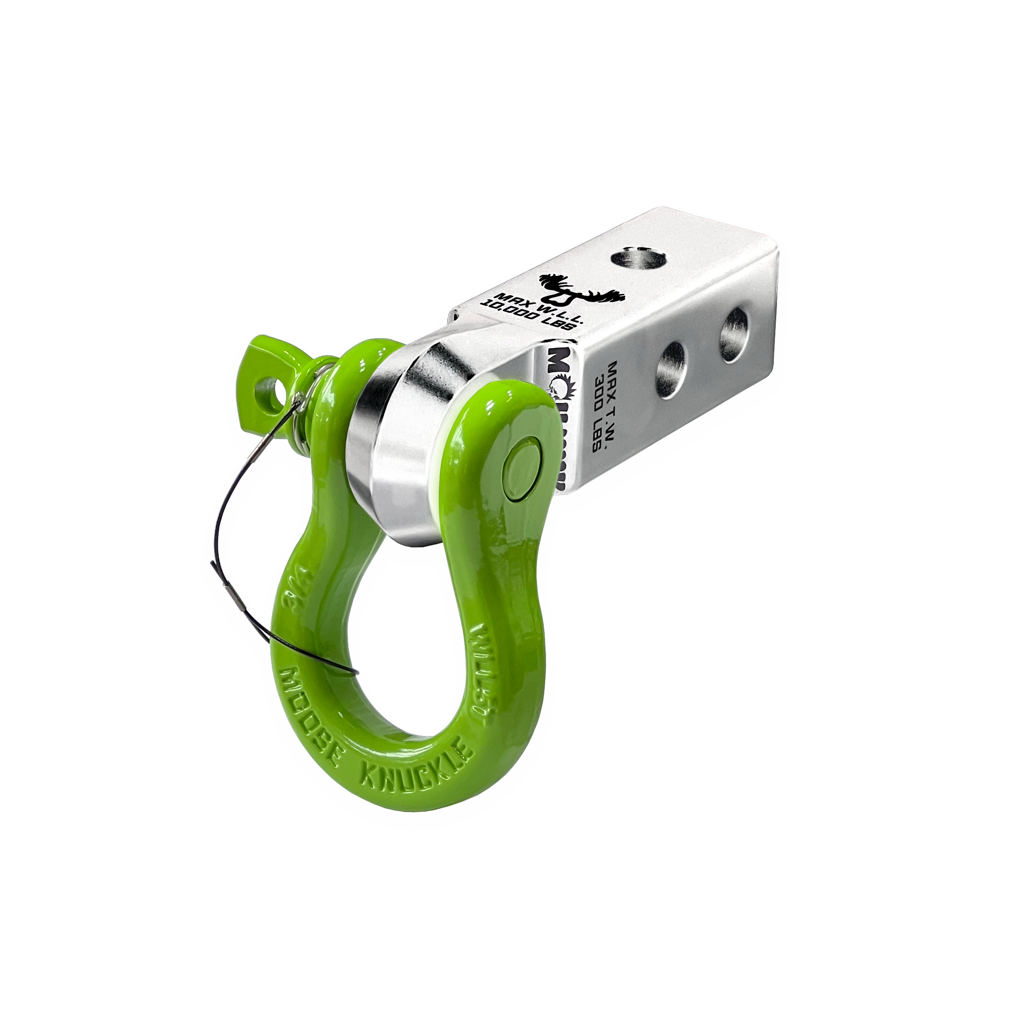Photo of B'oh 3/4 Spin Pin Shackle and Mohawk 2.0 Receiver Combo by Forward Notion, LLC - Premium Recovery Gear for UTVs / Side by Sides