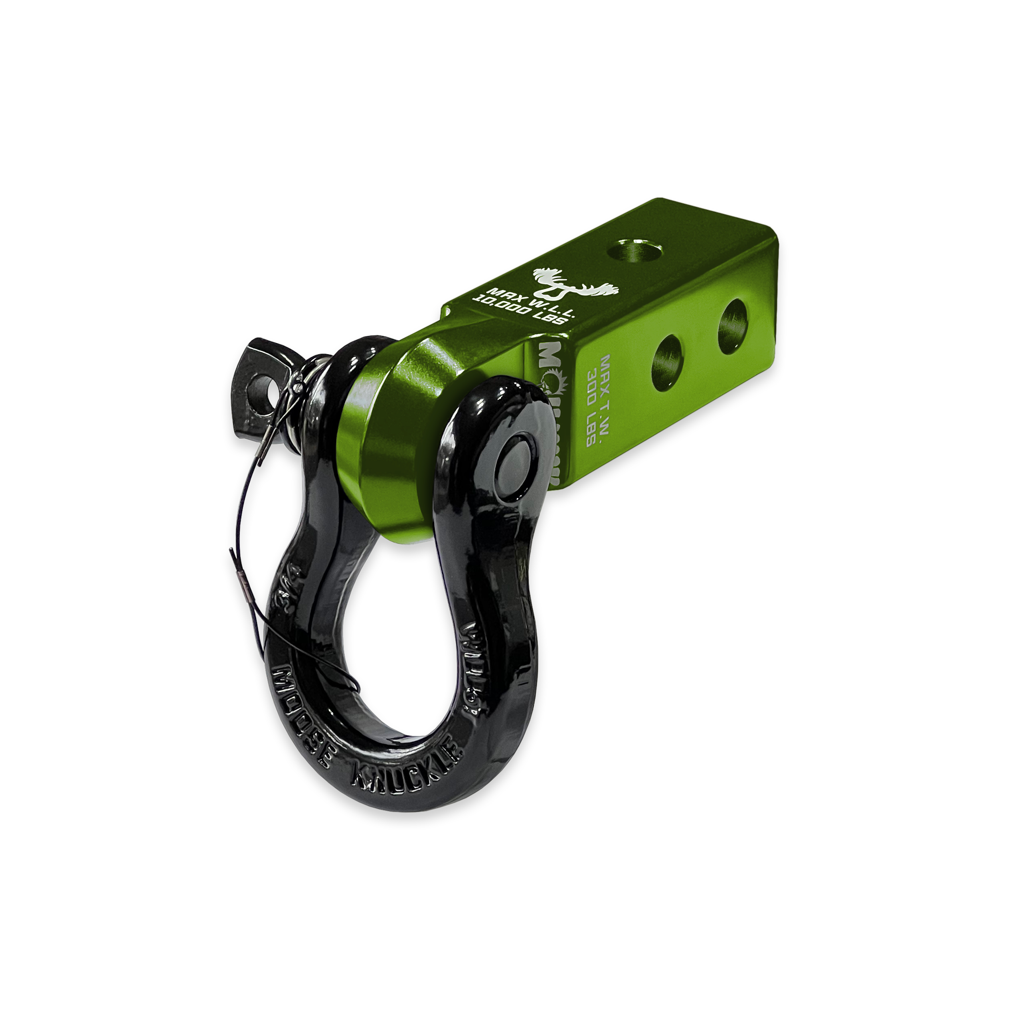 Photo of B'oh 3/4 Spin Pin Shackle and Mohawk 2.0 Receiver Combo by Forward Notion, LLC - Premium Recovery Gear for UTVs / Side by Sides