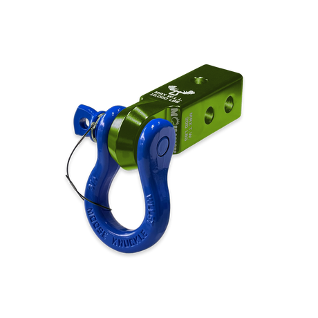 Photo of B'oh 3/4 Spin Pin Shackle and Mohawk 2.0 Receiver Combo by Forward Notion, LLC - Premium Recovery Gear for UTVs / Side by Sides