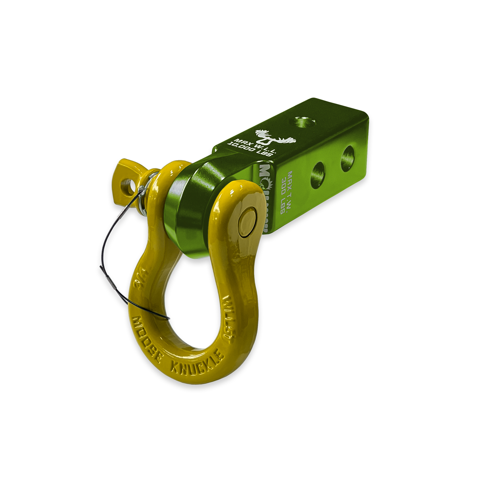 Photo of B'oh 3/4 Spin Pin Shackle and Mohawk 2.0 Receiver Combo by Forward Notion, LLC - Premium Recovery Gear for UTVs / Side by Sides
