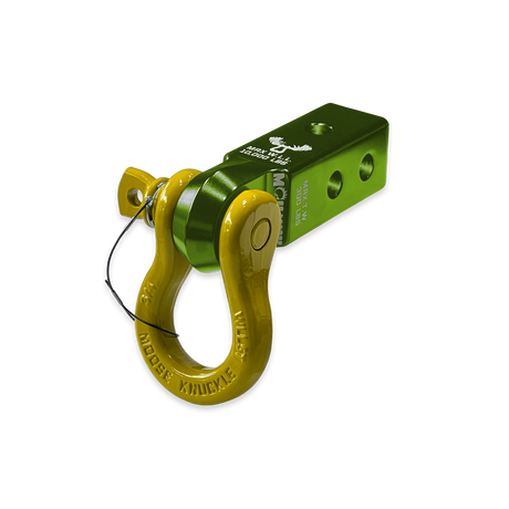Photo of B'oh 3/4 Spin Pin Shackle and Mohawk 2.0 Receiver Combo by Forward Notion, LLC - Premium Recovery Gear for UTVs / Side by Sides