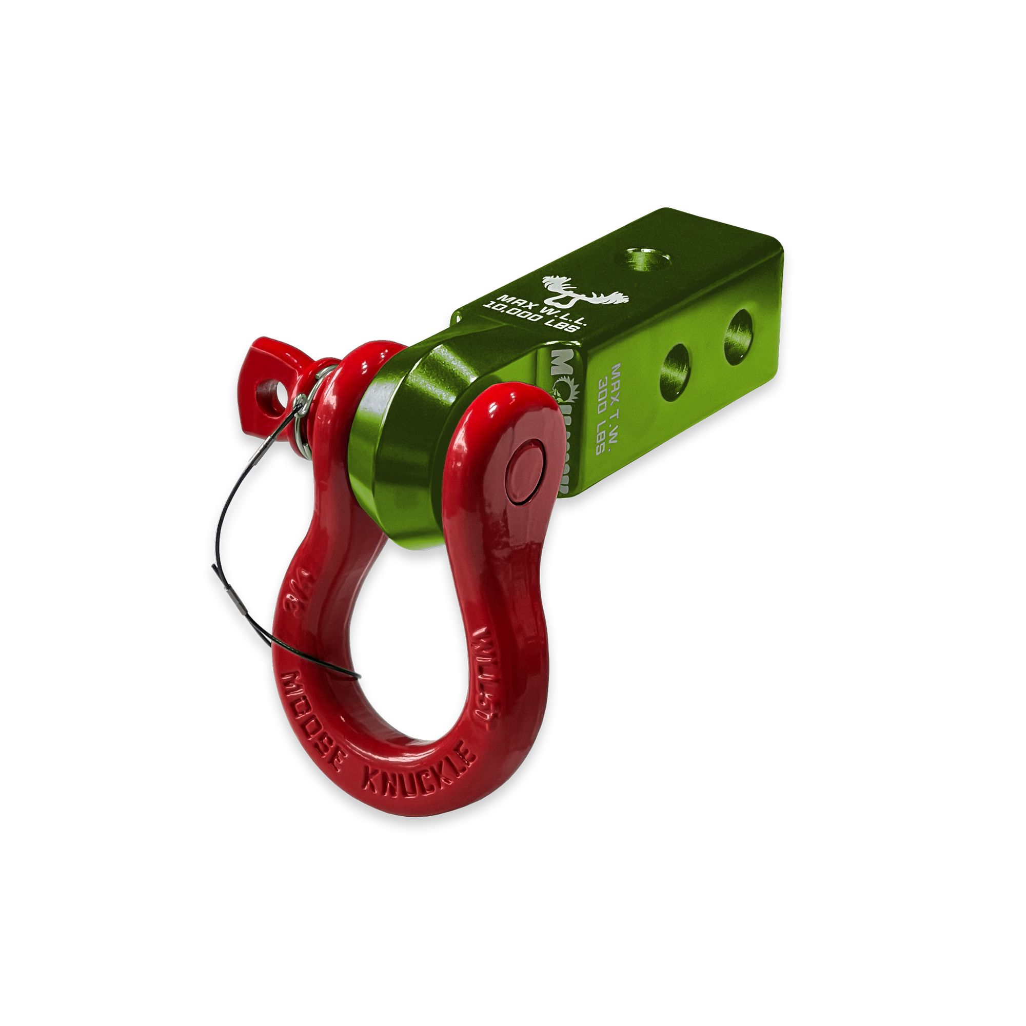 Photo of B'oh 3/4 Spin Pin Shackle and Mohawk 2.0 Receiver Combo by Forward Notion, LLC - Premium Recovery Gear for UTVs / Side by Sides
