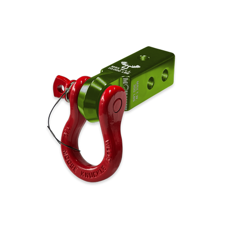 Photo of B'oh 3/4 Spin Pin Shackle and Mohawk 2.0 Receiver Combo by Forward Notion, LLC - Premium Recovery Gear for UTVs / Side by Sides