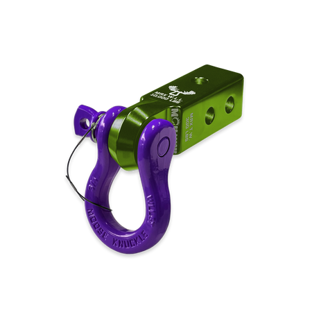 Photo of B'oh 3/4 Spin Pin Shackle and Mohawk 2.0 Receiver Combo by Forward Notion, LLC - Premium Recovery Gear for UTVs / Side by Sides