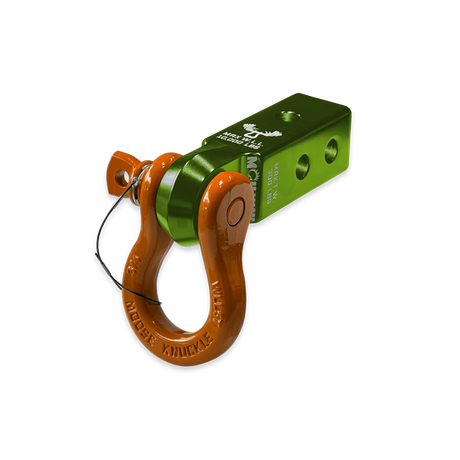 Photo of B'oh 3/4 Spin Pin Shackle and Mohawk 2.0 Receiver Combo by Forward Notion, LLC - Premium Recovery Gear for UTVs / Side by Sides