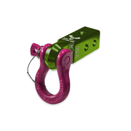 Photo of B'oh 3/4 Spin Pin Shackle and Mohawk 2.0 Receiver Combo by Forward Notion, LLC - Premium Recovery Gear for UTVs / Side by Sides