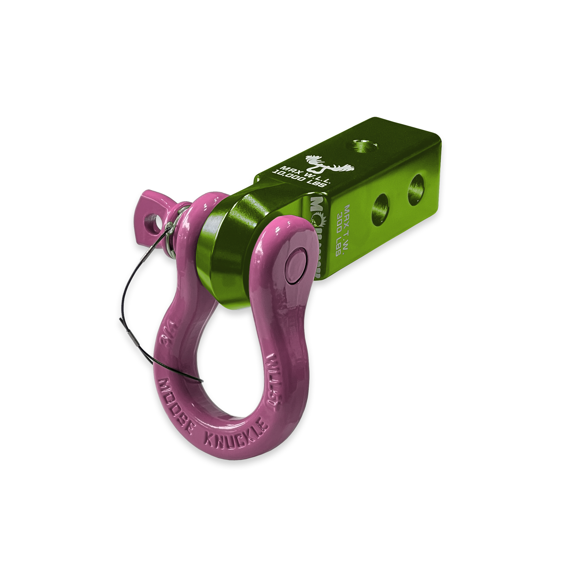 Photo of B'oh 3/4 Spin Pin Shackle and Mohawk 2.0 Receiver Combo by Forward Notion, LLC - Premium Recovery Gear for UTVs / Side by Sides