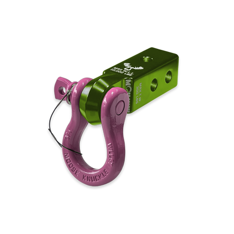 Photo of B'oh 3/4 Spin Pin Shackle and Mohawk 2.0 Receiver Combo by Forward Notion, LLC - Premium Recovery Gear for UTVs / Side by Sides