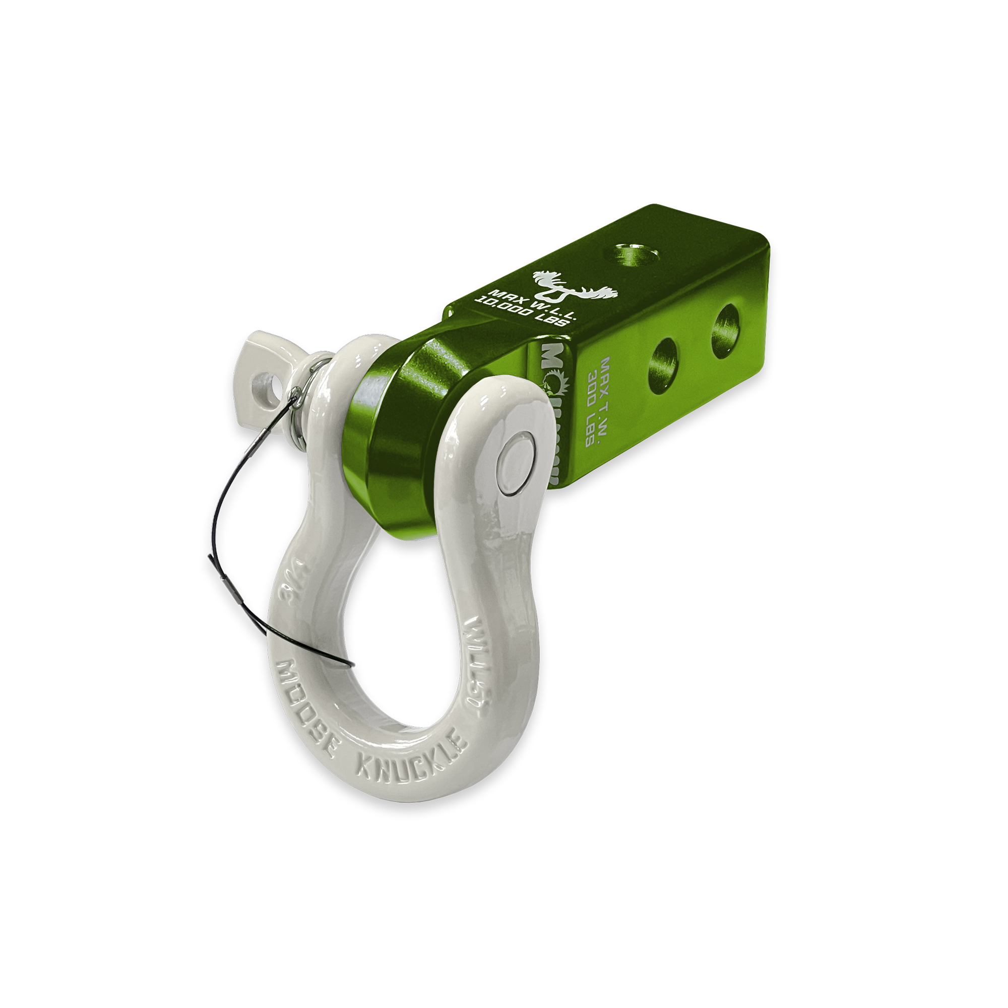 Photo of B'oh 3/4 Spin Pin Shackle and Mohawk 2.0 Receiver Combo by Forward Notion, LLC - Premium Recovery Gear for UTVs / Side by Sides