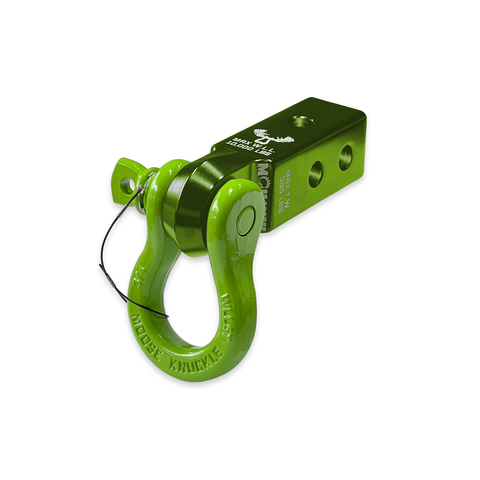 Photo of B'oh 3/4 Spin Pin Shackle and Mohawk 2.0 Receiver Combo by Forward Notion, LLC - Premium Recovery Gear for UTVs / Side by Sides