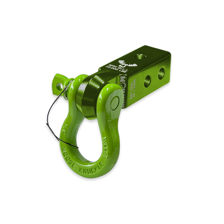 Photo of B'oh 3/4 Spin Pin Shackle and Mohawk 2.0 Receiver Combo by Forward Notion, LLC - Premium Recovery Gear for UTVs / Side by Sides