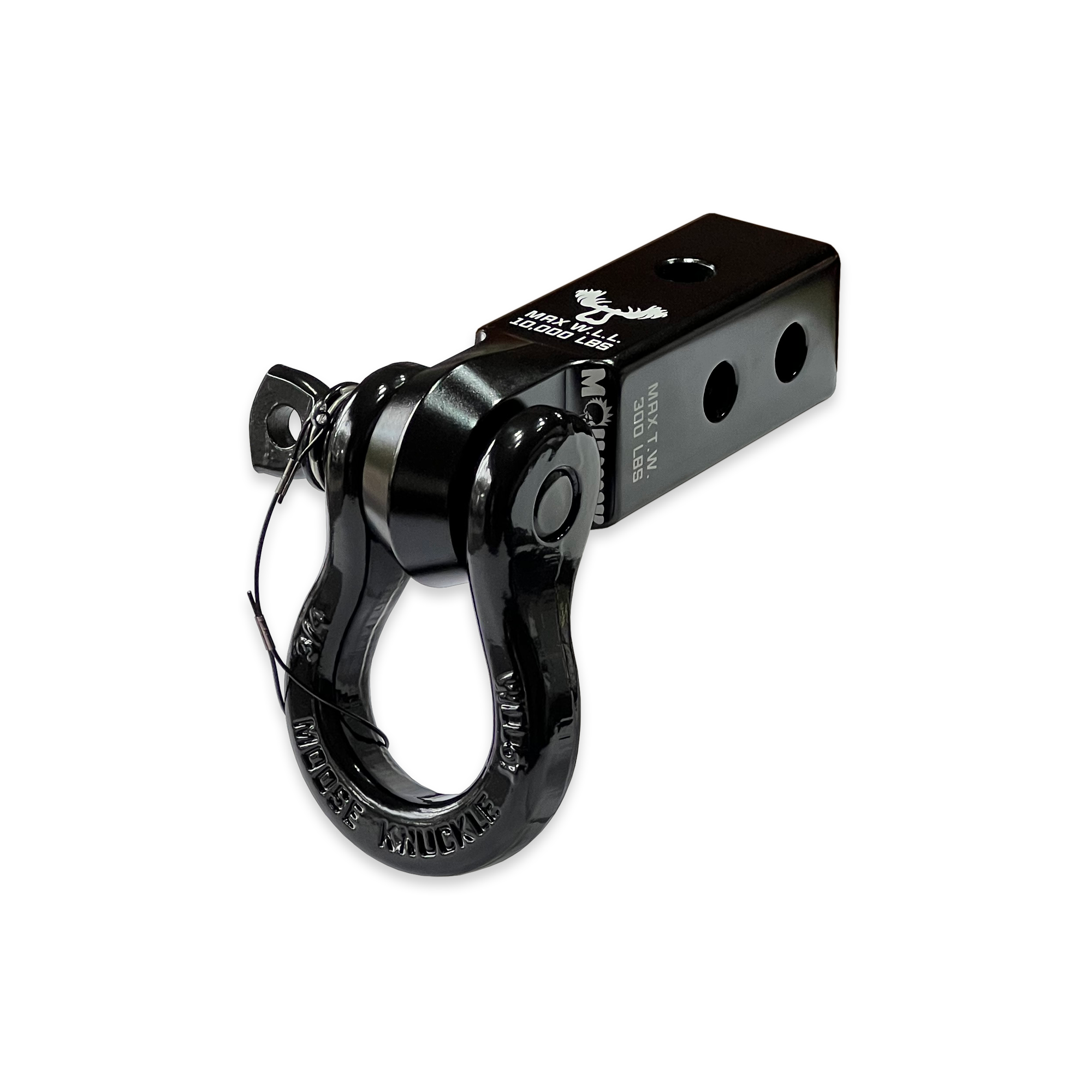 Photo of B'oh 3/4 Spin Pin Shackle and Mohawk 2.0 Receiver Combo by Forward Notion, LLC - Premium Recovery Gear for UTVs / Side by Sides