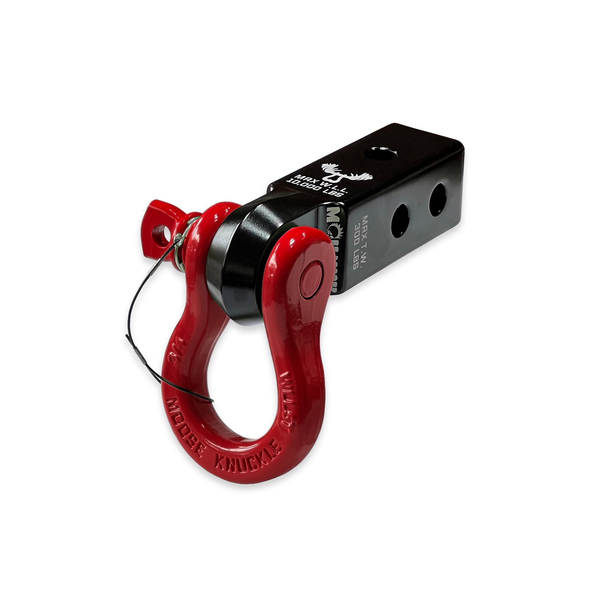 Photo of B'oh 3/4 Spin Pin Shackle and Mohawk 2.0 Receiver Combo by Forward Notion, LLC - Premium Recovery Gear for UTVs / Side by Sides