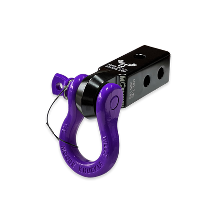 Photo of B'oh 3/4 Spin Pin Shackle and Mohawk 2.0 Receiver Combo by Forward Notion, LLC - Premium Recovery Gear for UTVs / Side by Sides