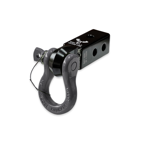 Photo of B'oh 3/4 Spin Pin Shackle and Mohawk 2.0 Receiver Combo by Forward Notion, LLC - Premium Recovery Gear for UTVs / Side by Sides