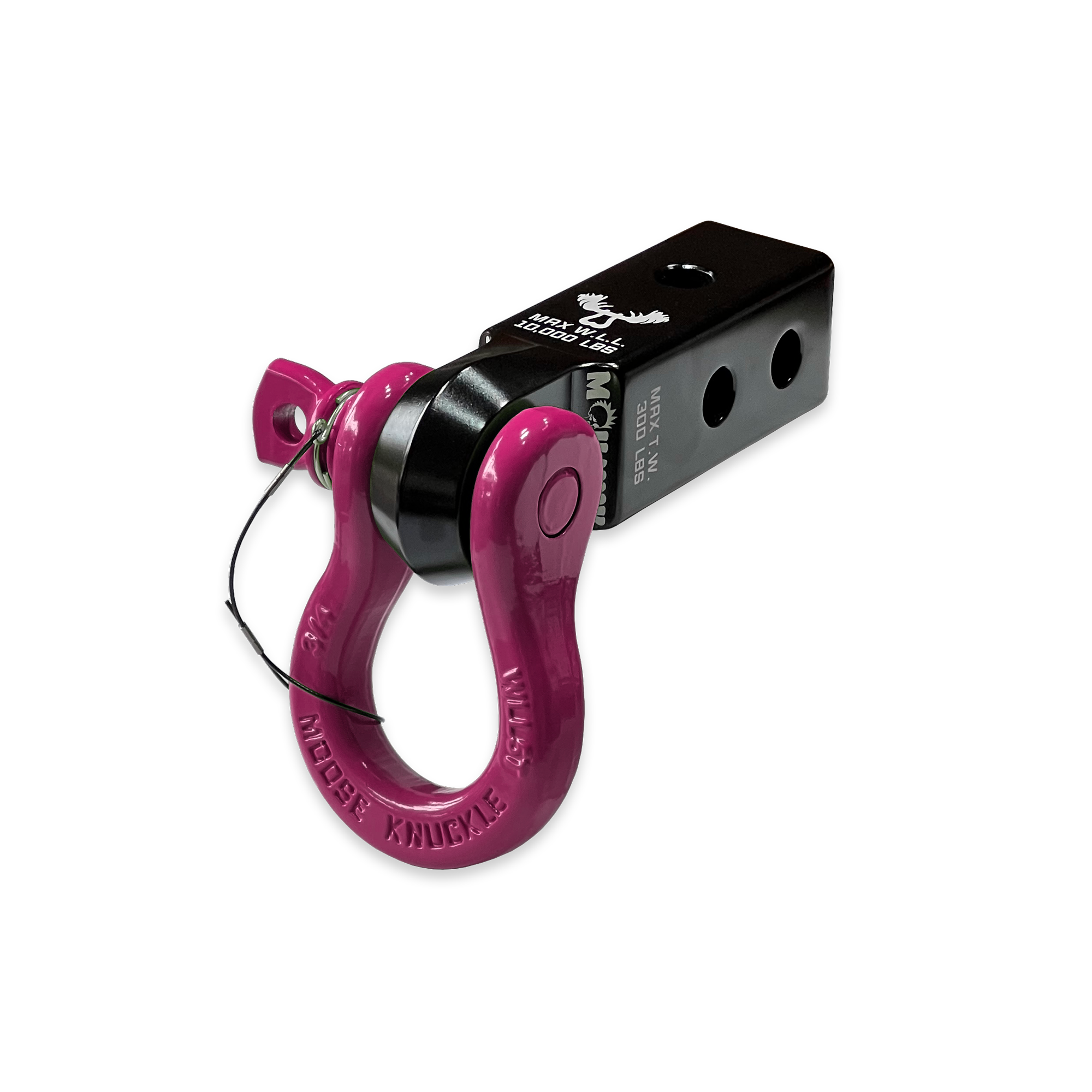 Photo of B'oh 3/4 Spin Pin Shackle and Mohawk 2.0 Receiver Combo by Forward Notion, LLC - Premium Recovery Gear for UTVs / Side by Sides