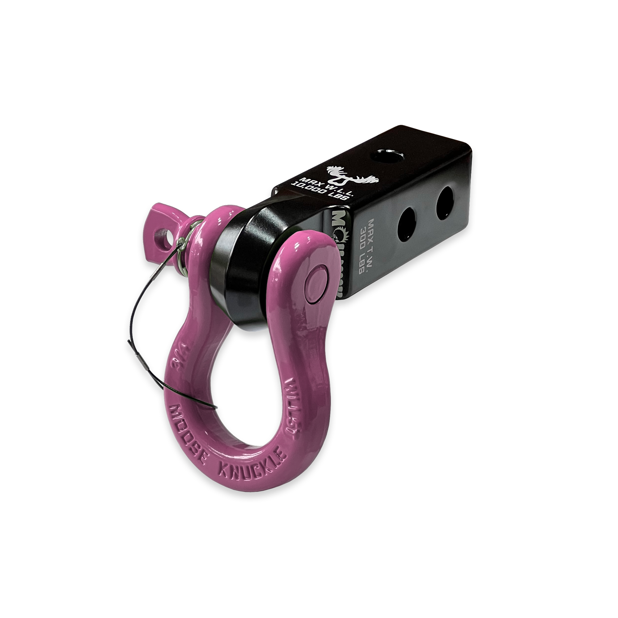 Photo of B'oh 3/4 Spin Pin Shackle and Mohawk 2.0 Receiver Combo by Forward Notion, LLC - Premium Recovery Gear for UTVs / Side by Sides