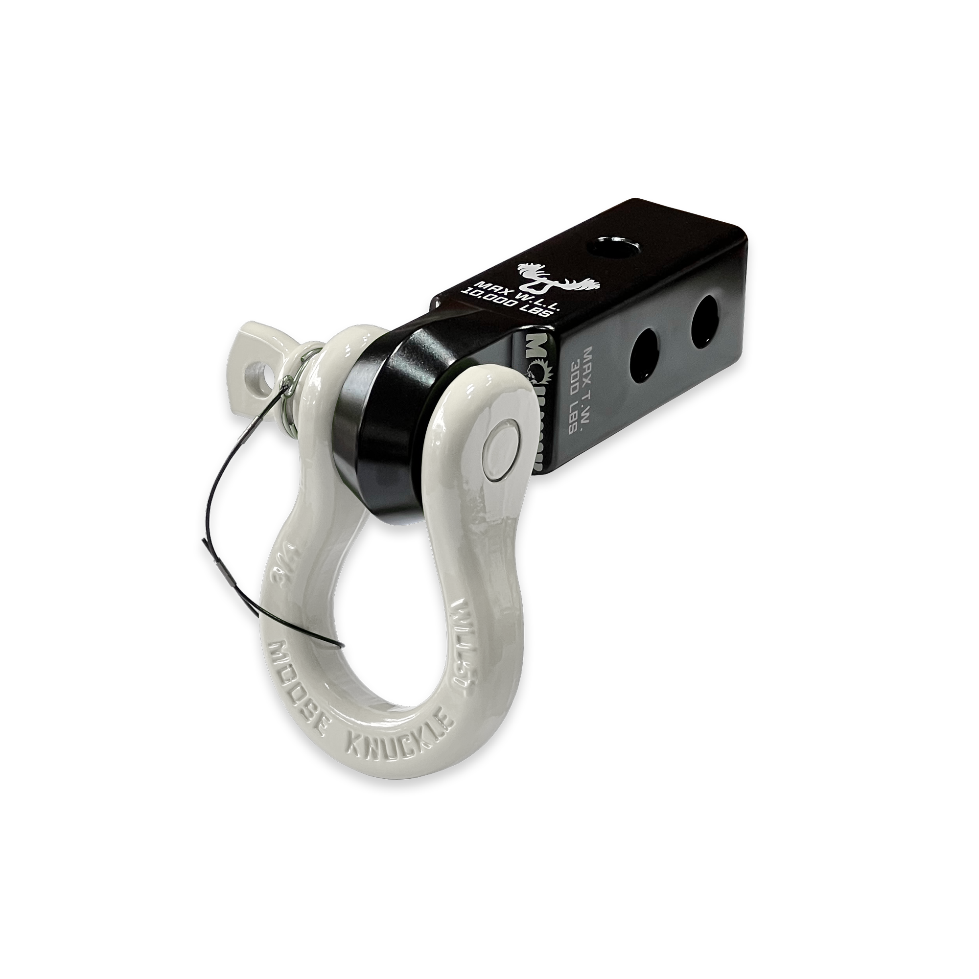 Photo of B'oh 3/4 Spin Pin Shackle and Mohawk 2.0 Receiver Combo by Forward Notion, LLC - Premium Recovery Gear for UTVs / Side by Sides