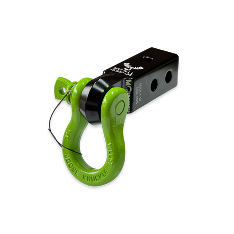 Photo of B'oh 3/4 Spin Pin Shackle and Mohawk 2.0 Receiver Combo by Forward Notion, LLC - Premium Recovery Gear for UTVs / Side by Sides