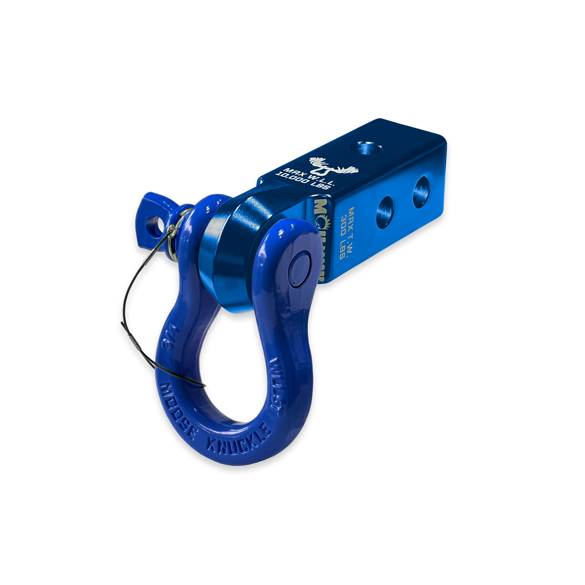 Photo of B'oh 3/4 Spin Pin Shackle and Mohawk 2.0 Receiver Combo by Forward Notion, LLC - Premium Recovery Gear for UTVs / Side by Sides