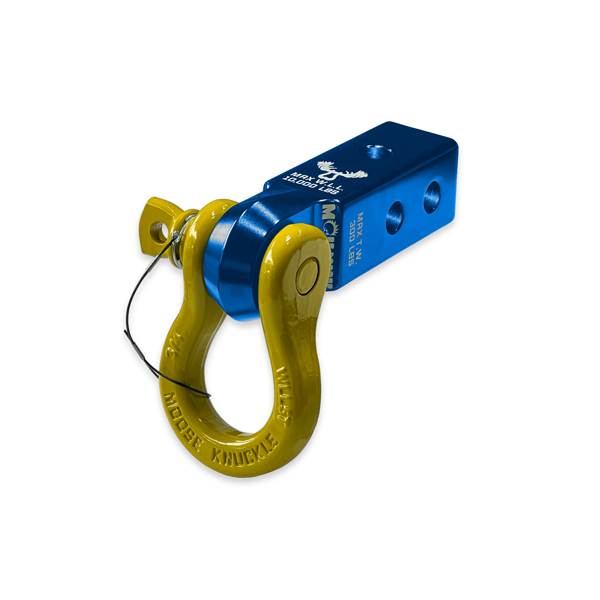 Photo of B'oh 3/4 Spin Pin Shackle and Mohawk 2.0 Receiver Combo by Forward Notion, LLC - Premium Recovery Gear for UTVs / Side by Sides