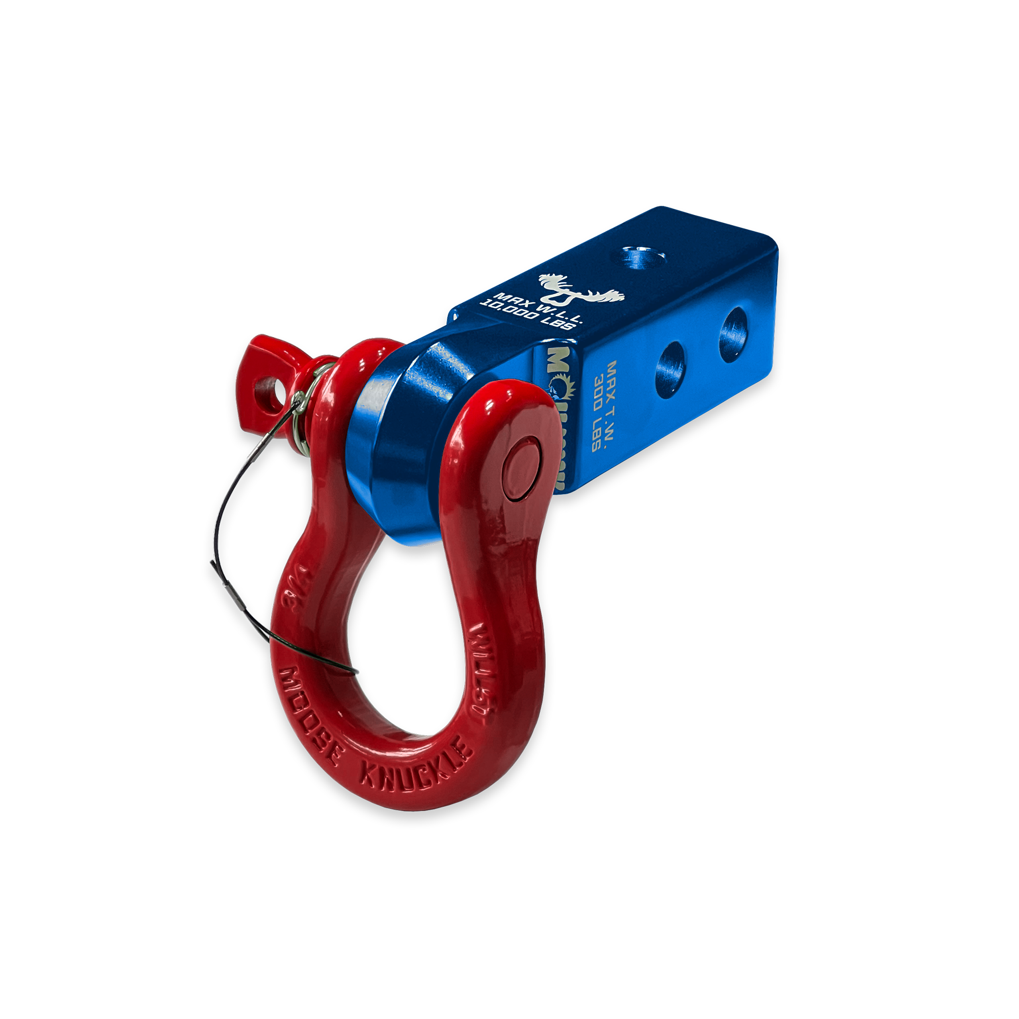 Photo of B'oh 3/4 Spin Pin Shackle and Mohawk 2.0 Receiver Combo by Forward Notion, LLC - Premium Recovery Gear for UTVs / Side by Sides