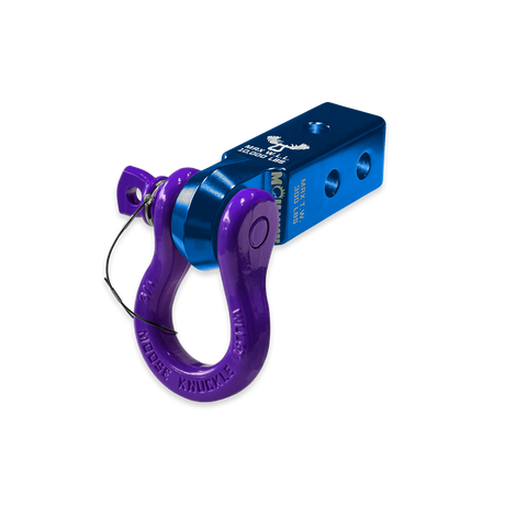Photo of B'oh 3/4 Spin Pin Shackle and Mohawk 2.0 Receiver Combo by Forward Notion, LLC - Premium Recovery Gear for UTVs / Side by Sides