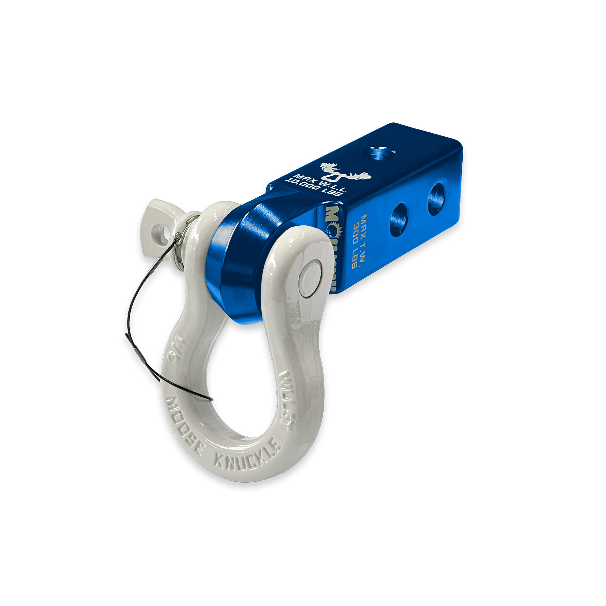 Photo of B'oh 3/4 Spin Pin Shackle and Mohawk 2.0 Receiver Combo by Forward Notion, LLC - Premium Recovery Gear for UTVs / Side by Sides