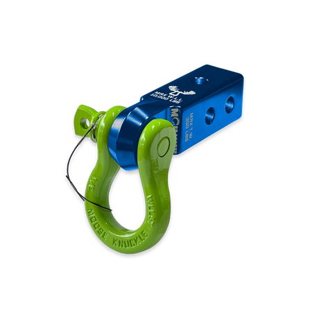 Photo of B'oh 3/4 Spin Pin Shackle and Mohawk 2.0 Receiver Combo by Forward Notion, LLC - Premium Recovery Gear for UTVs / Side by Sides
